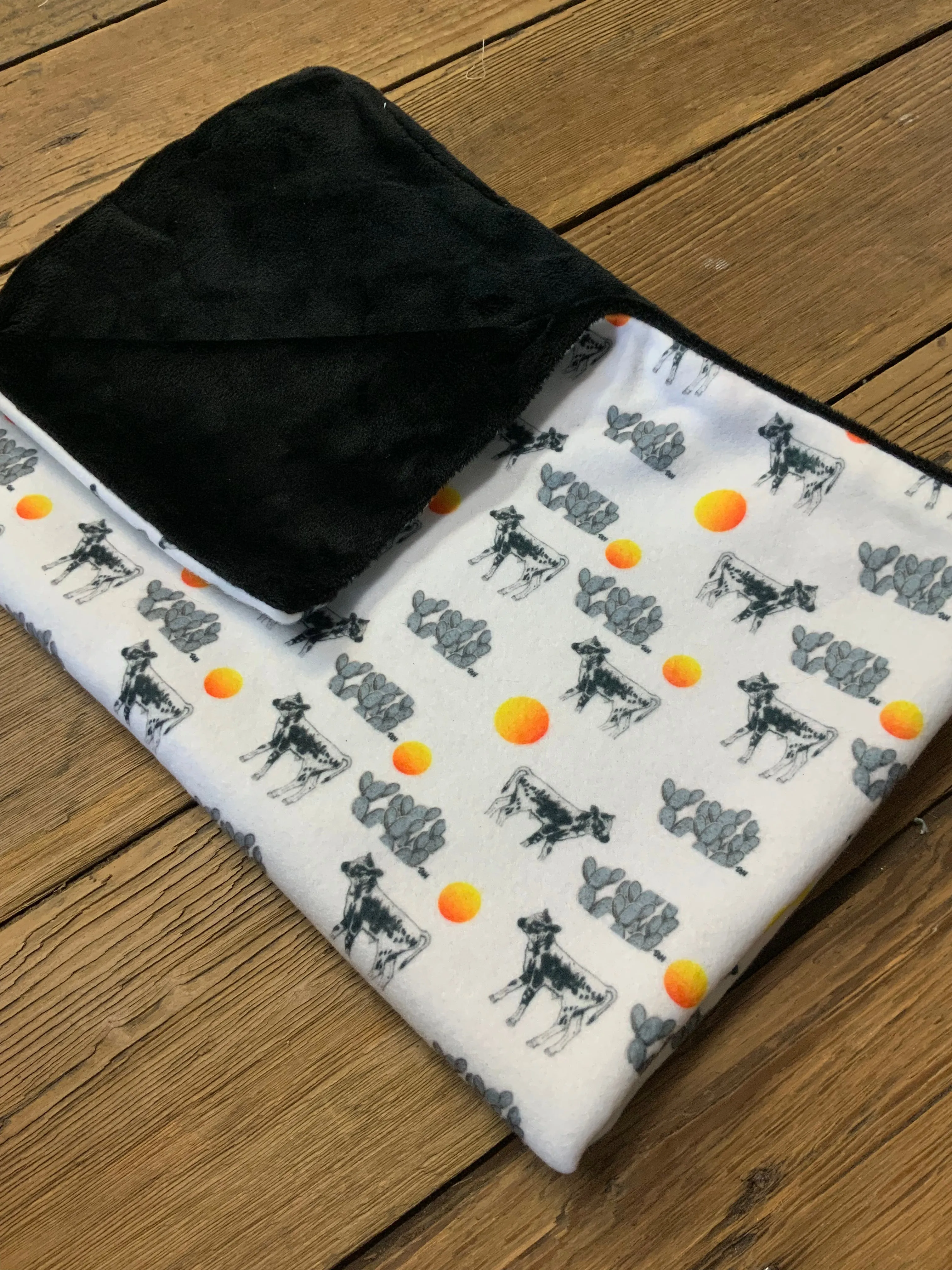 Whole Herd Cowbabe Blanket Baby Blanket WHCBBB