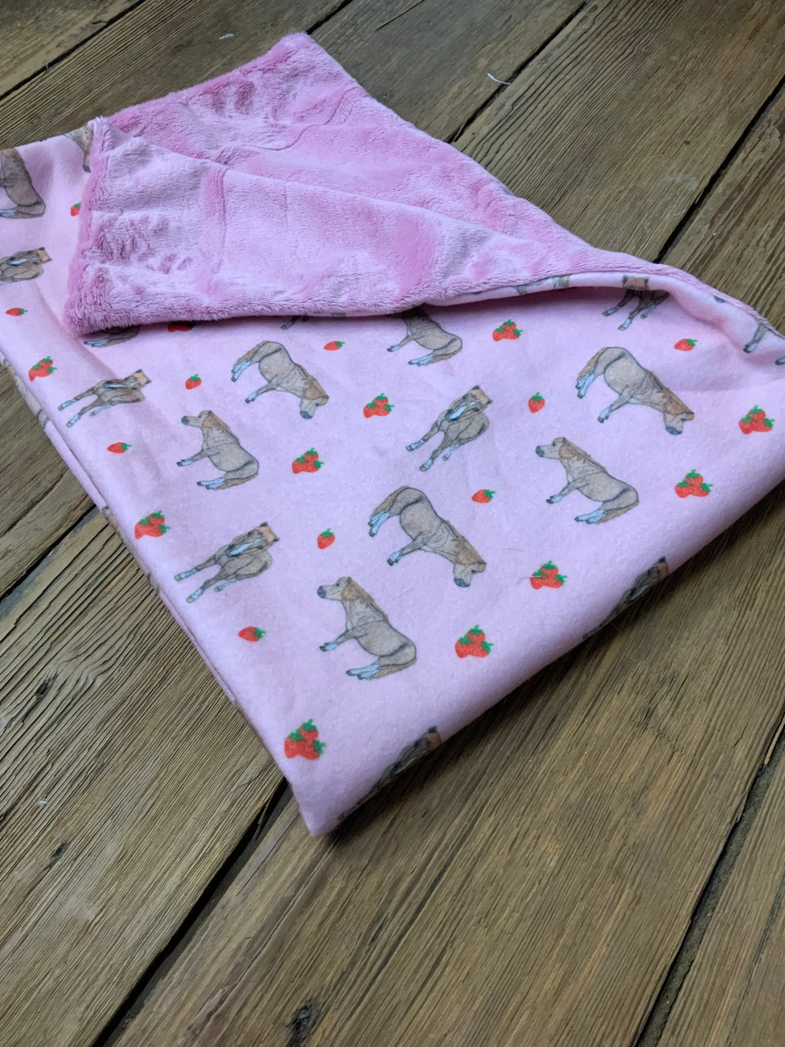 Whole Herd Cowbabe Blanket Baby Blanket WHCBBB