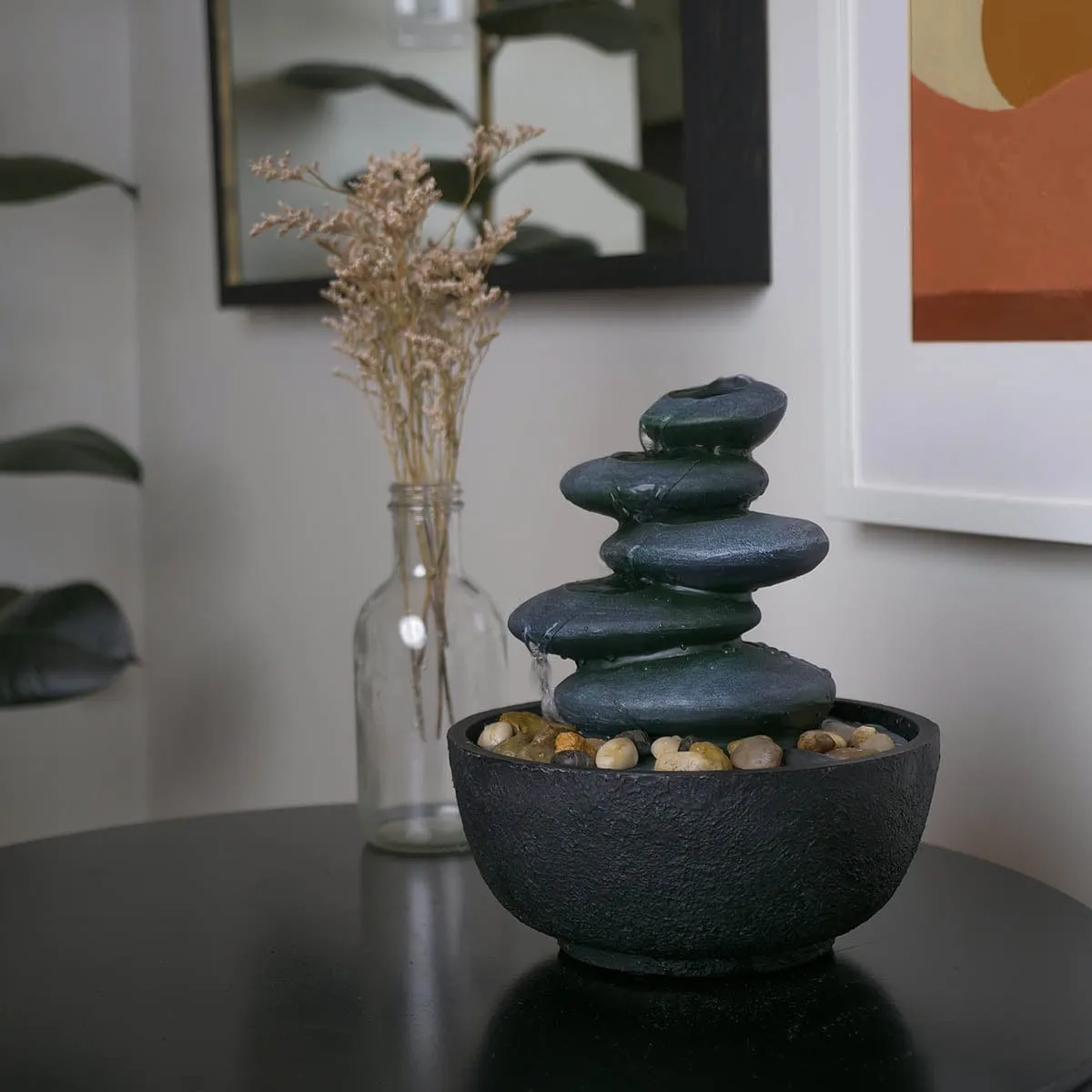 Zen Stones Indoor Water Fountain